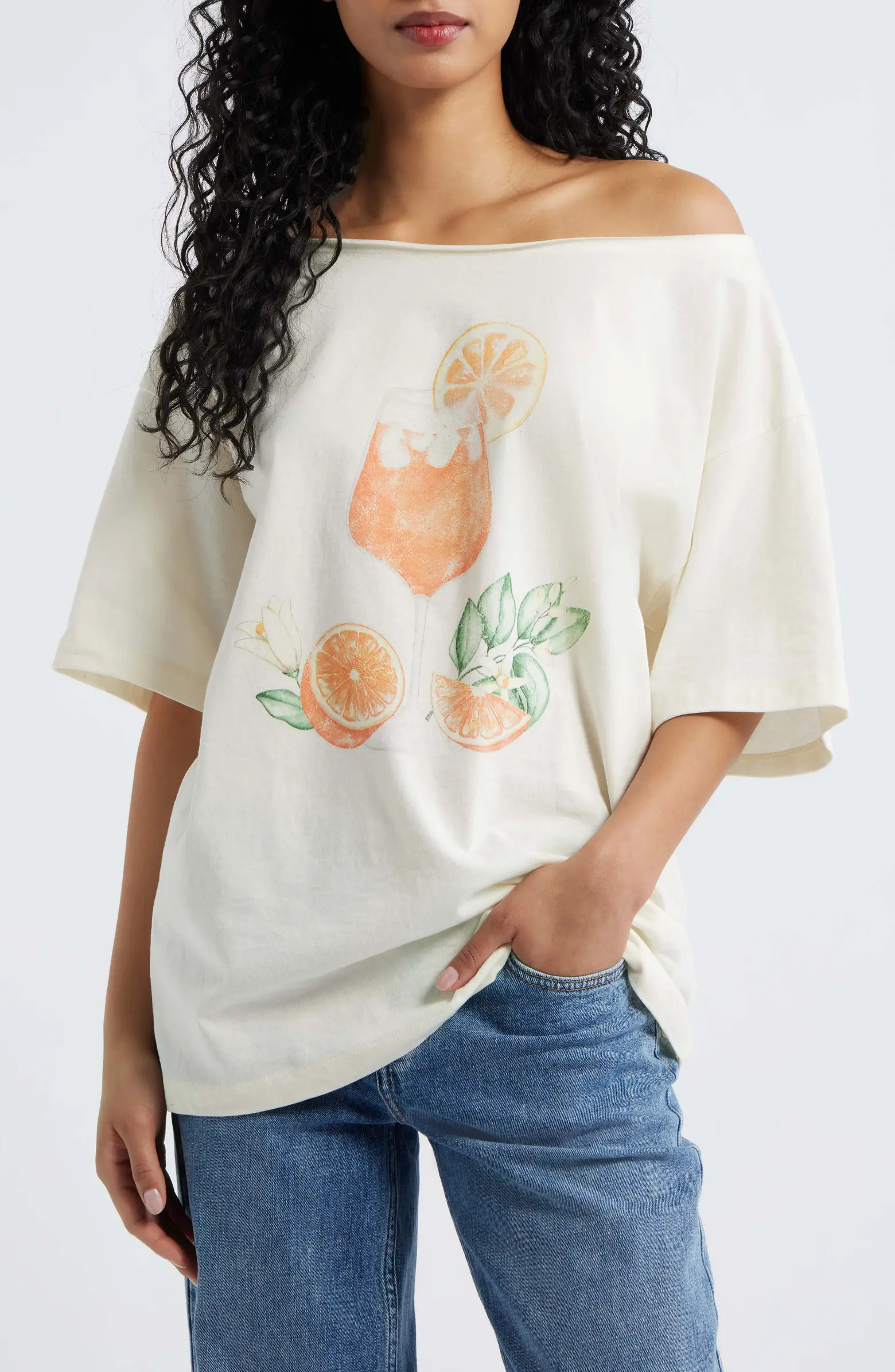 Aperol Spritz Graphic Cotton T-Shirt | Nordstrom