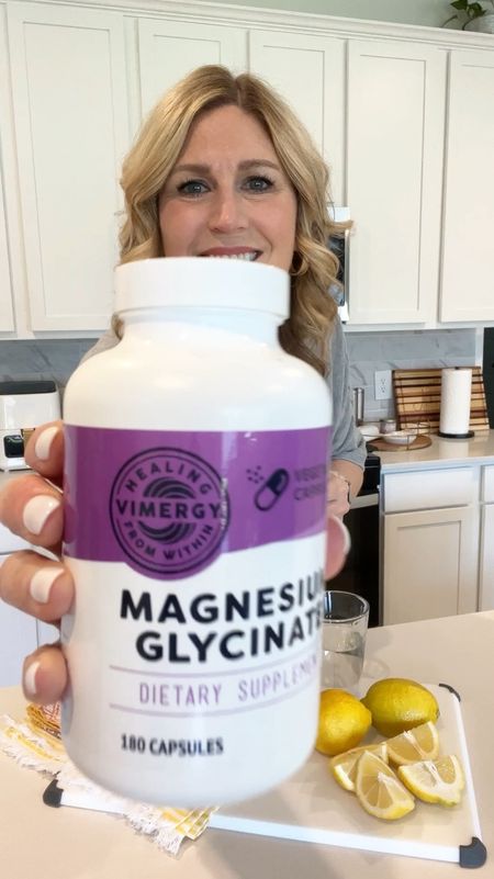 The Magnesium Glycinate has been a game changer for my sleep habits!  I noticed right away that I was sleeping better at night.  Which means I can have more productive days!  And as a midlife mom on the go… A good night’s sleep is CRUCIAL!

Vimergy offers a wide range of faster-absorbed and cleaner supplements that have enabled me to create a personalized routine based on my needs.

#LTKfitness #LTKover40 #LTKfindsunder100