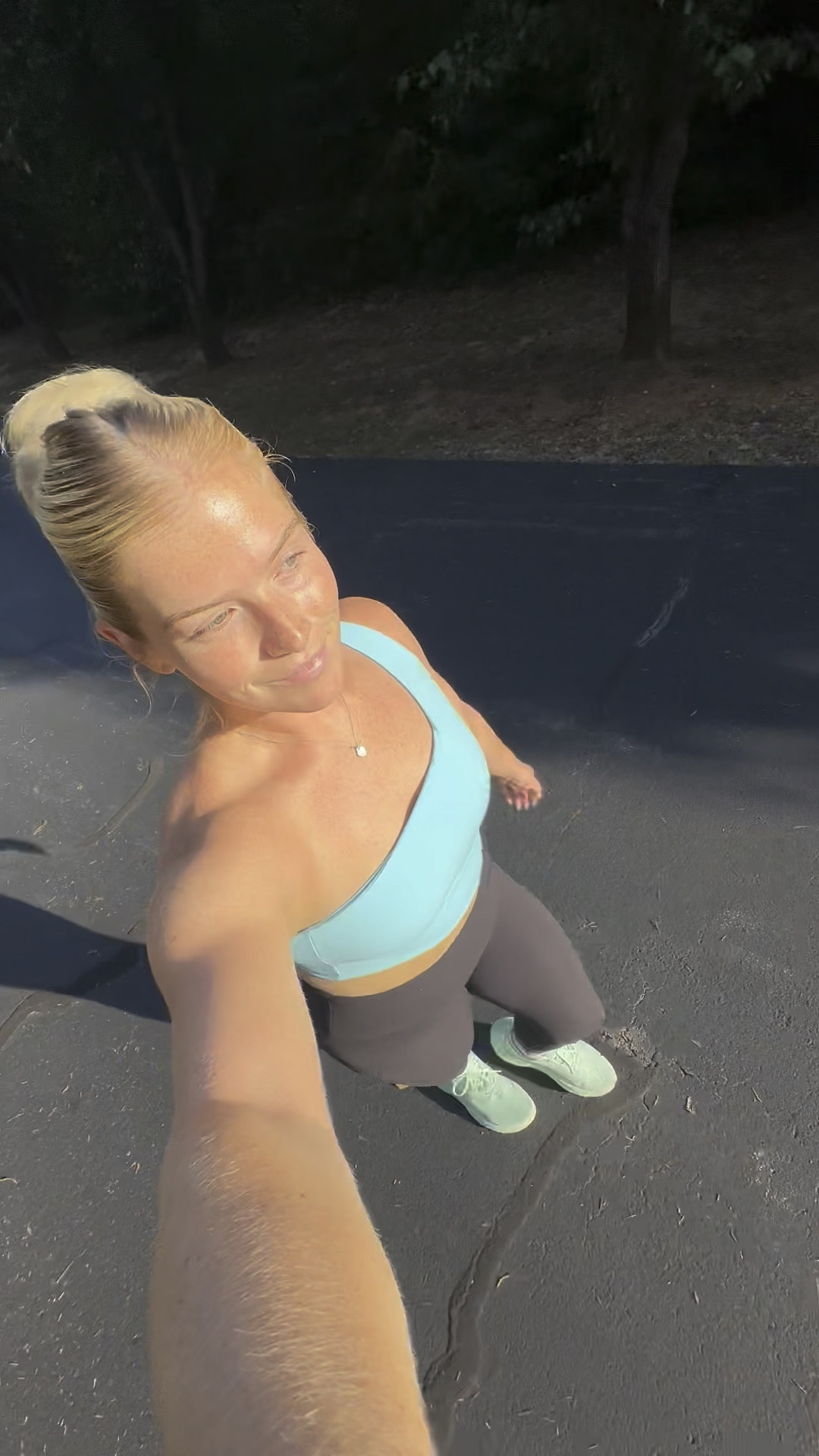 workout fit of the day! Loving this Lululemon one shoulder sports bra moment & my new ASICS Gel-Nimbus 26 have changed my life!! I was experiencing so much foot, knee & back pain while running but these support me soo well🙌🏼

#LTKVideo #LTKFitness #LTKShoeCrush