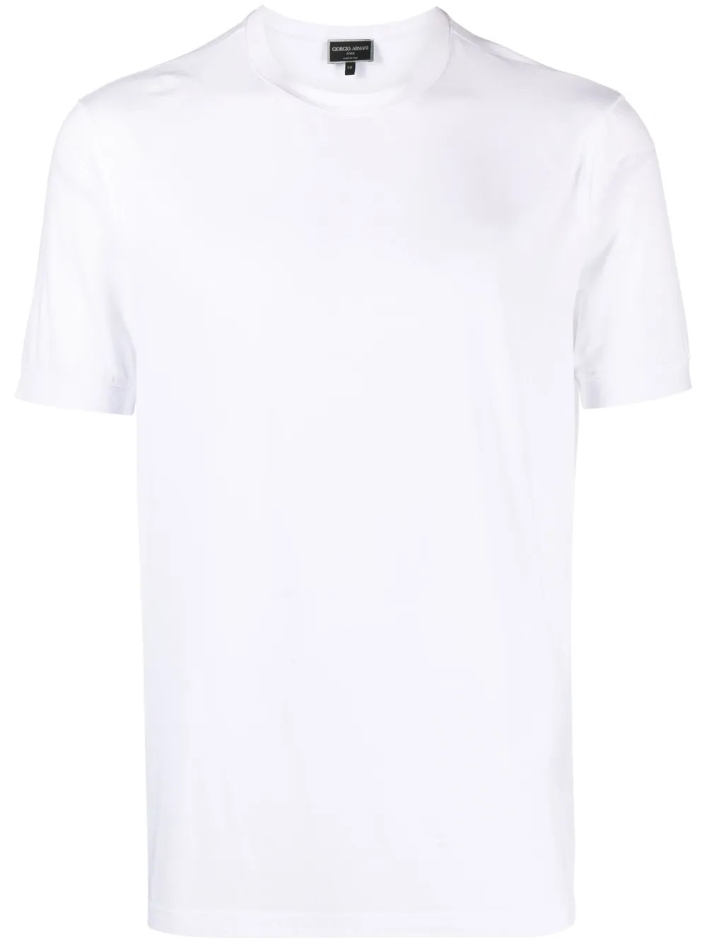 Giorgio Armani t-shirt Uni à Col Rond - Farfetch | Farfetch Global