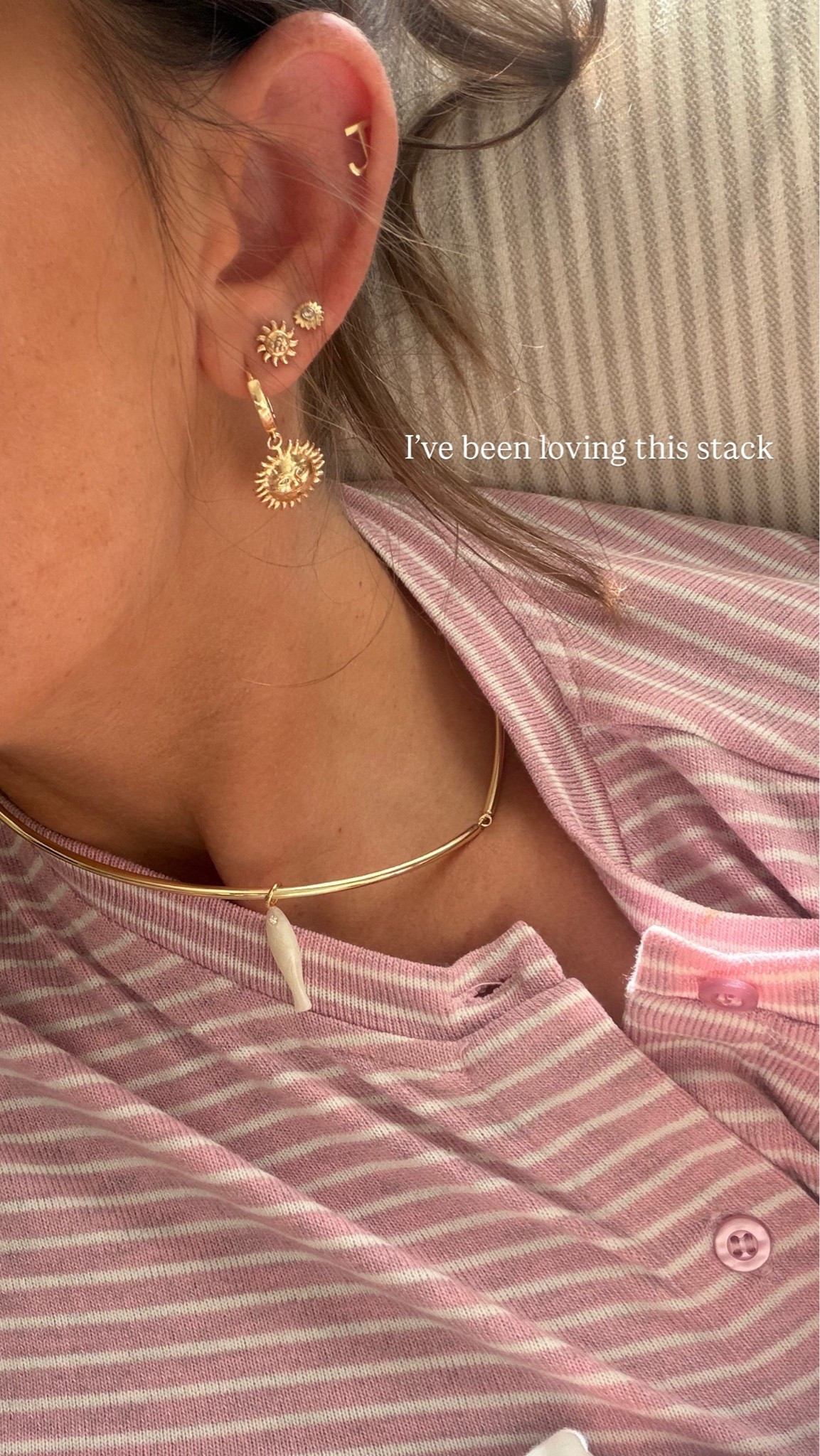 cutie structured necklace! earrings are  coastline color

#LTKgrwm #LTKootd