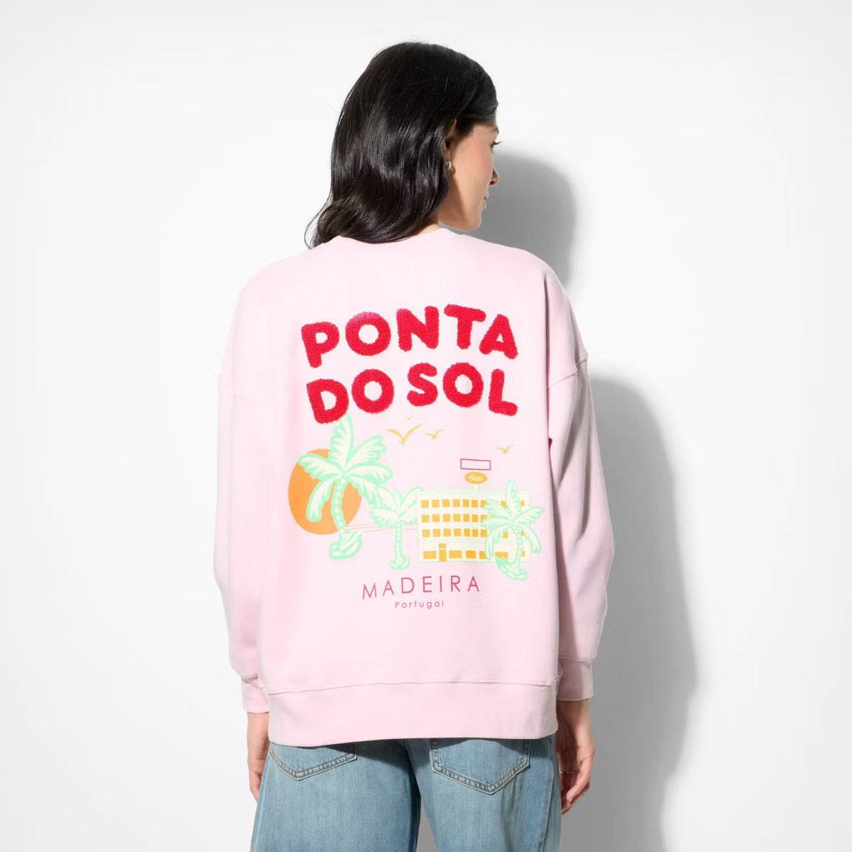 Women's Oversized Graphic Pullover Sweatshirt - Wild Fable™ | Target