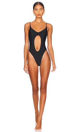 Melissa Simone One Piece in Black. - size S (also in M, XS) | Revolve Clothing (Global)