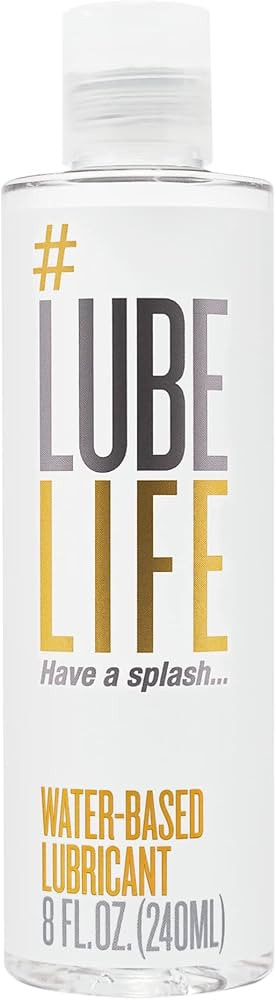 #LubeLife Water-Based Personal Lubricant, Lube for Men, Women and Couples, Non-Staining, 8 Fl Oz | Amazon (US)
