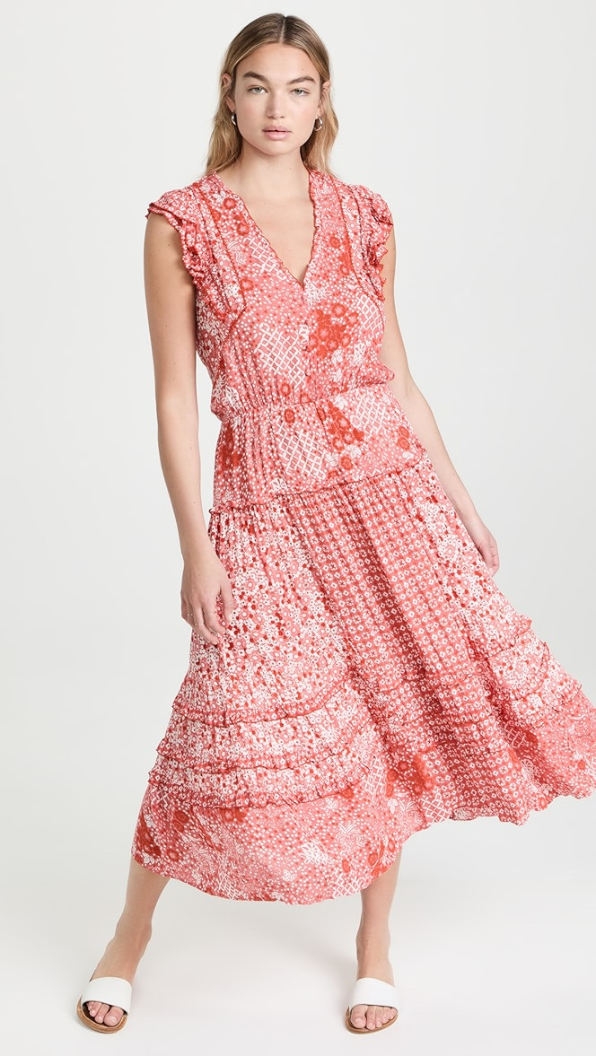 Ruffle Midi Dress | Shopbop