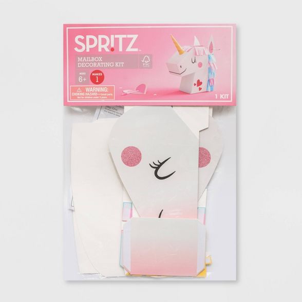 Unicorn Mailbox Valentine's Character Kit - Spritz™ | Target