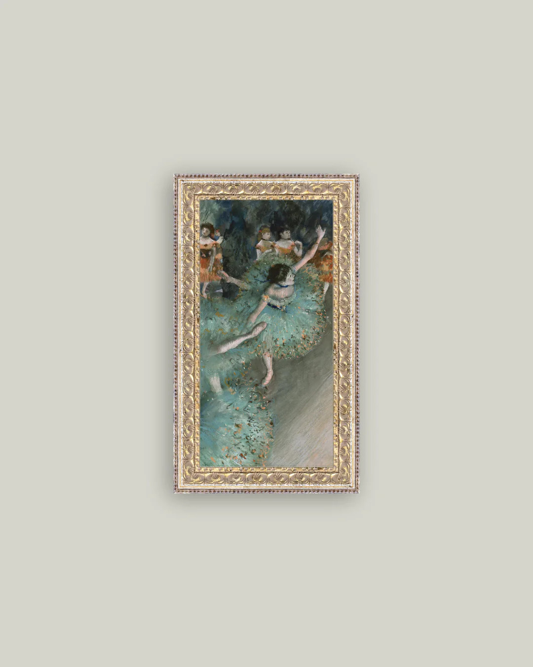 Swaying Dancer in Green | Petal Lane