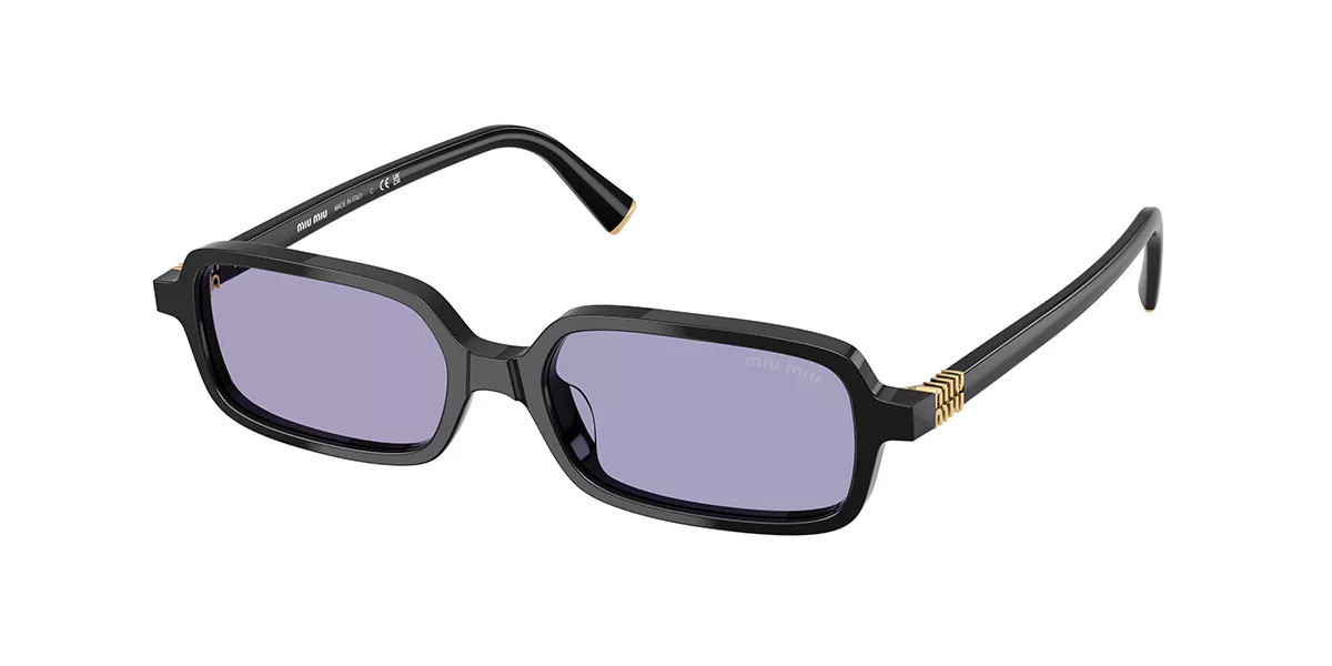 Miu Miu MU11ZS 16K01O Women’s Sunglasses Black Size 51 | SmartBuyGlasses Global