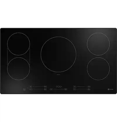 GE Profile - 36" Built-In Electric Induction Cooktop with 5 Elements, Slide Touch Controls, and P... | Best Buy U.S.