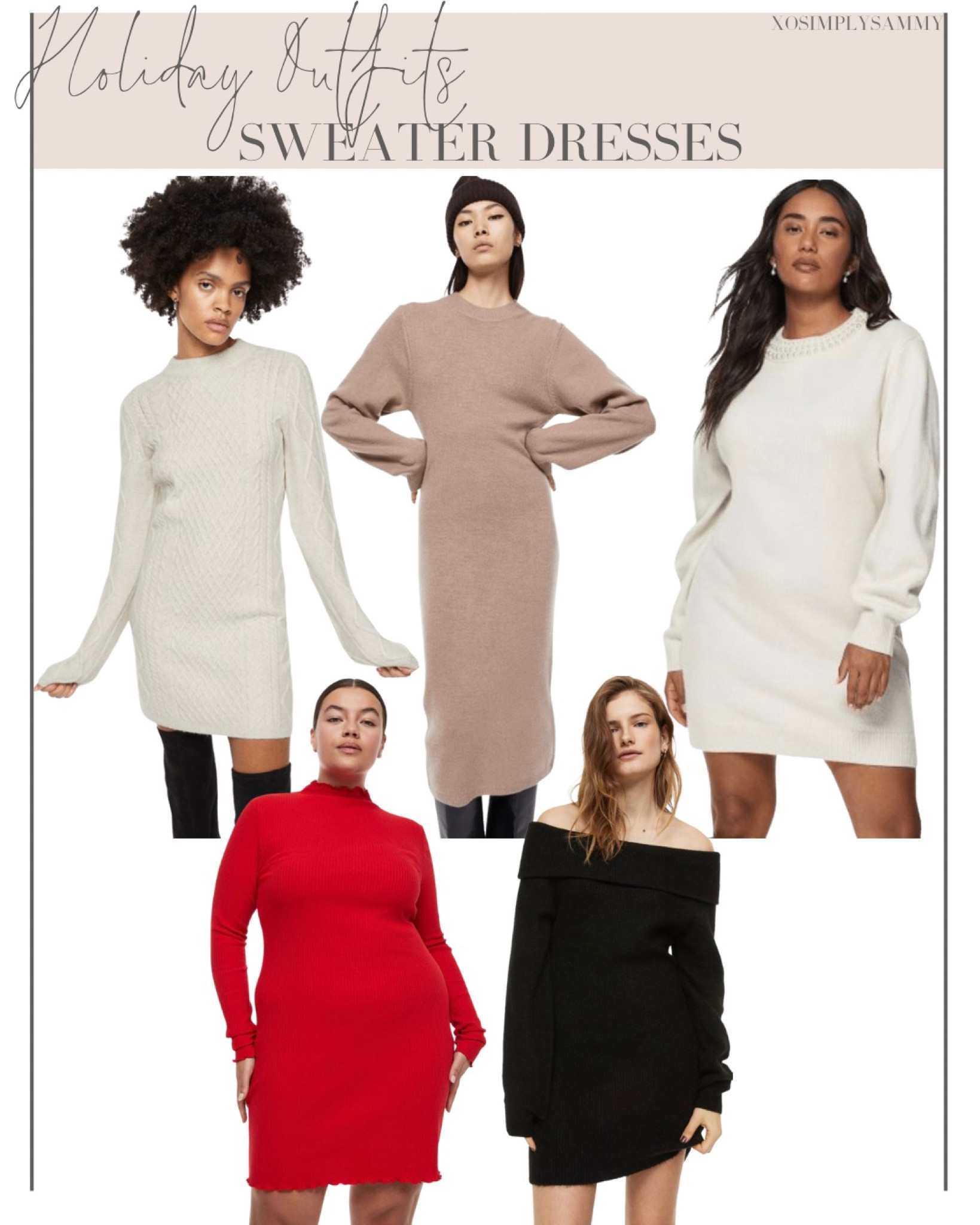 Holiday outfit inspo , holiday dress , sweater dress , midi dress , turtleneck dress , winter dress , fall dress 

#LTKSeasonal #LTKHoliday #LTKstyletip