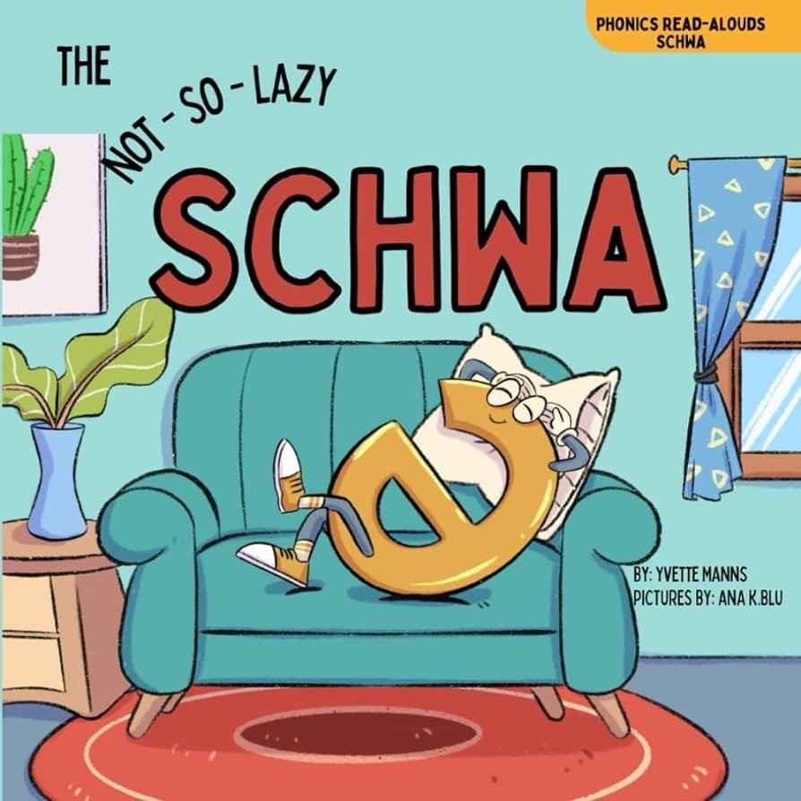 The Not-So-Lazy Schwa (Phonics Read-Alouds Series

#LTKKids