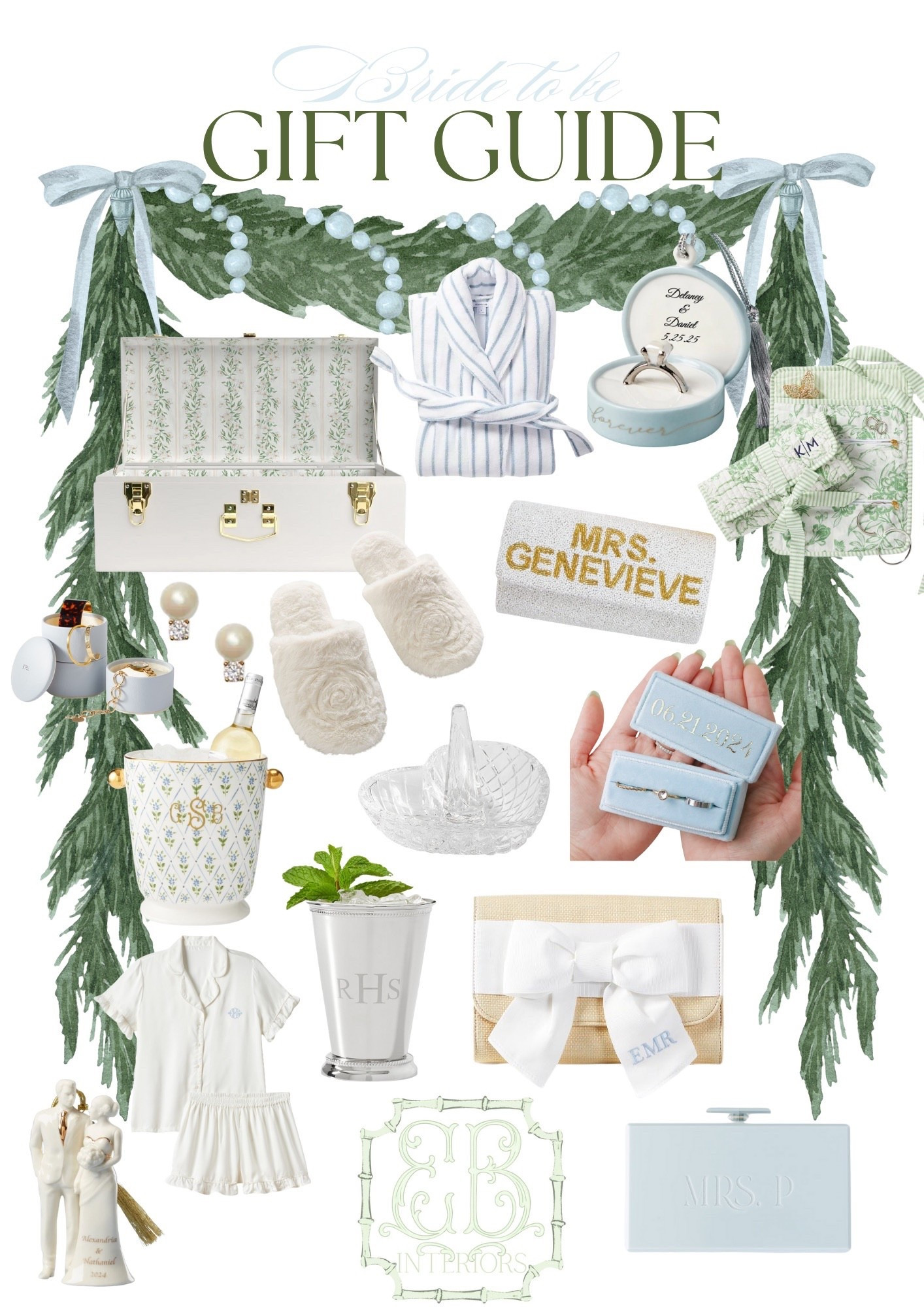 Gift guide for the brides to be- all the customized and essential pieces!

#LTKHoliday #LTKGiftGuide #LTKWedding