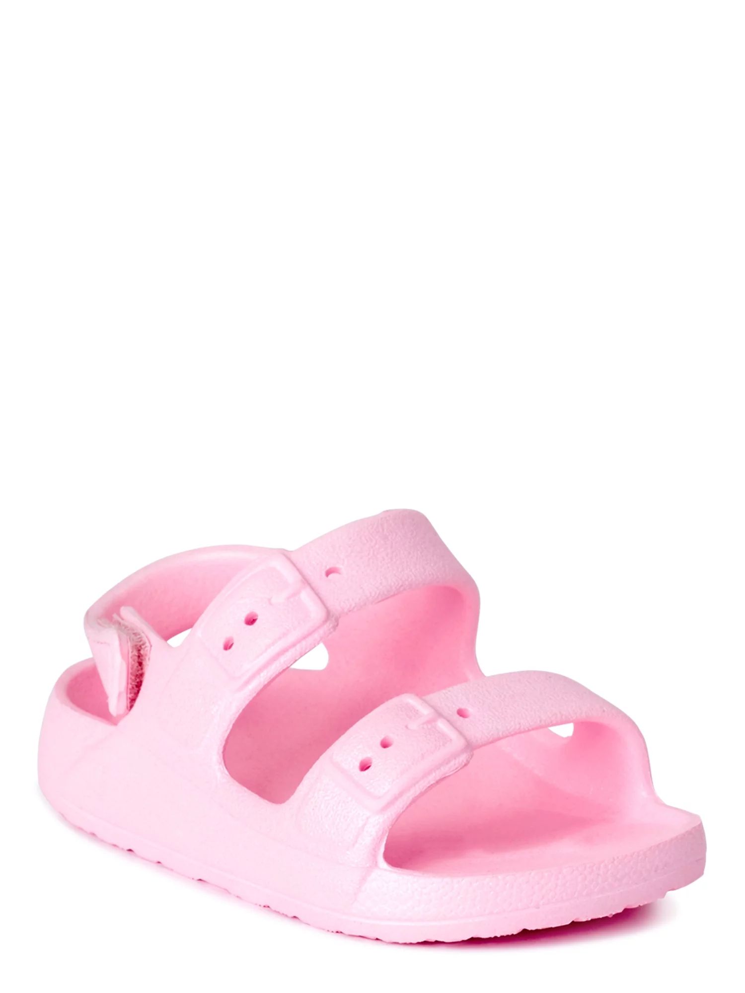 Wonder Nation EVA Footbed Back-Strap Buckle Sandal (Infant Girls) | Walmart (US)