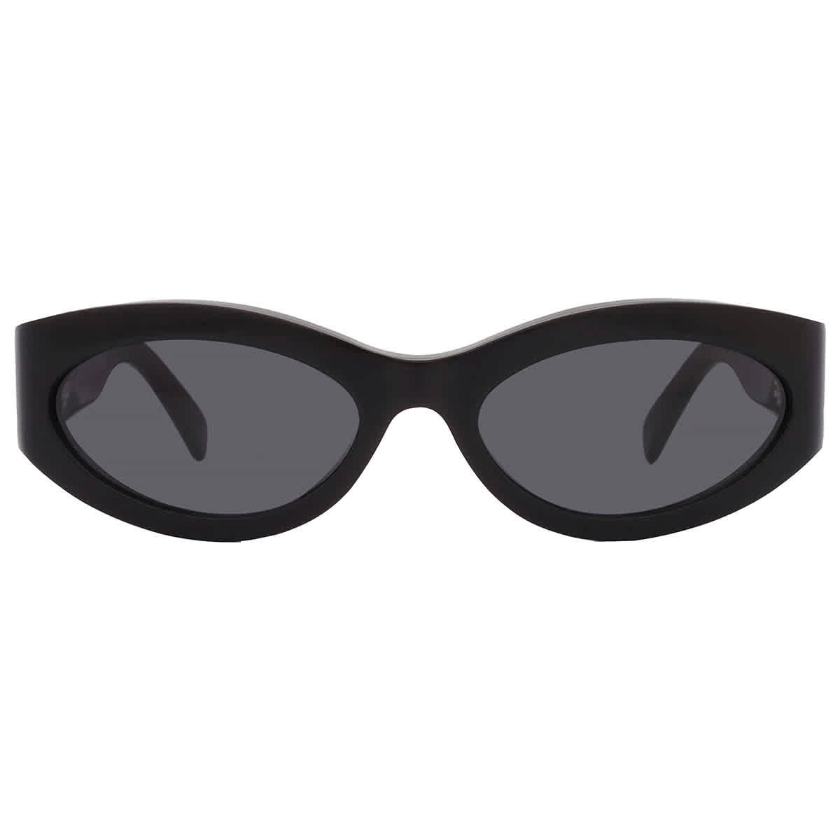Celine Monochroms Grey Oval Ladies Sunglasses CL40288I 01A 56 | Jomashop.com & JomaDeals.com