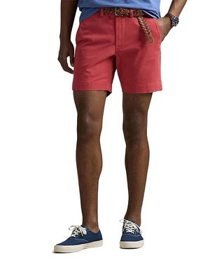Classic Fit Stretch Chino 7" Inseam Shorts | Dillard's