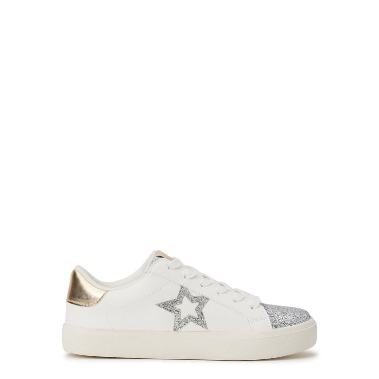 No Boundaries Women`s Casual Low Star Sneaker | Walmart (US)