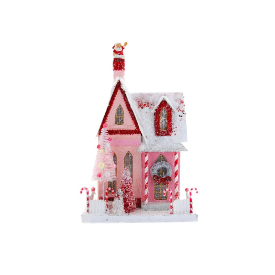 Candy Cane Cottage | Pink Antlers