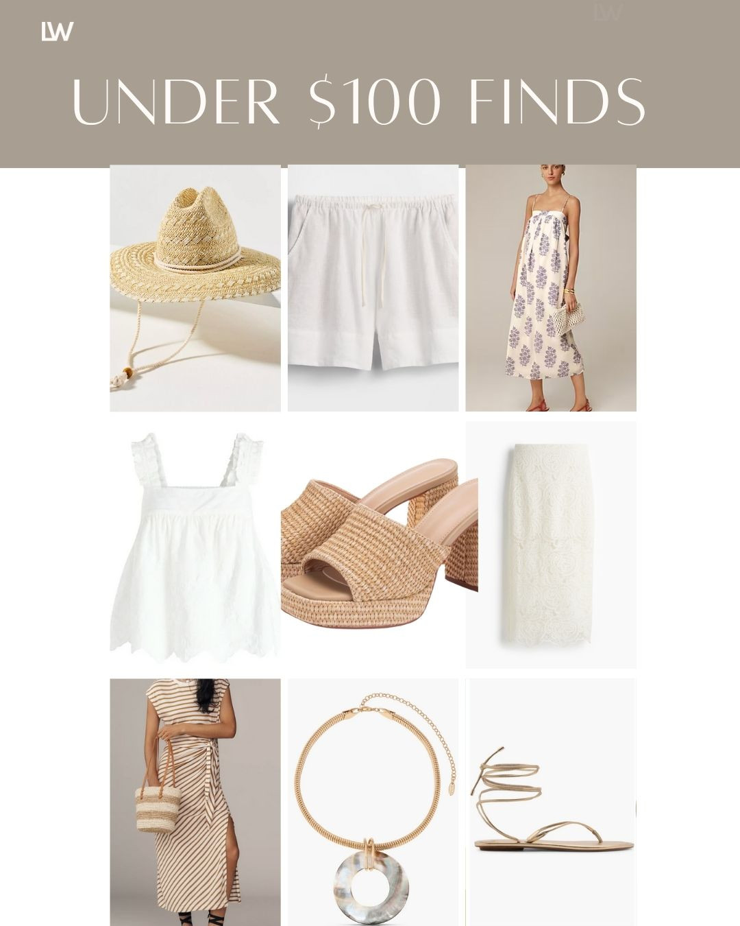 Check out these beautiful summer steals!  

 