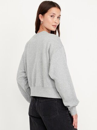 SoComfy Crop Sweatshirt | Old Navy (US)