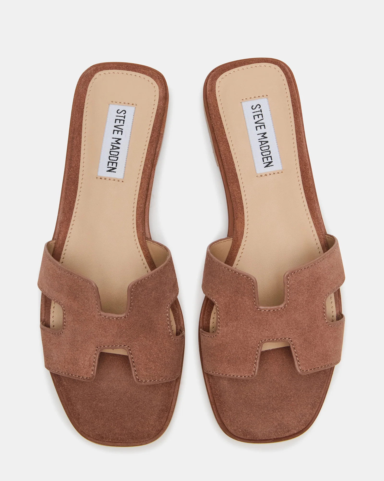 HADYN Mocha Suede Sandal | Women's Designer Sandals | Steve Madden (US)