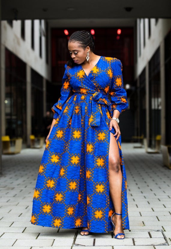 plus size african print jumpsuit