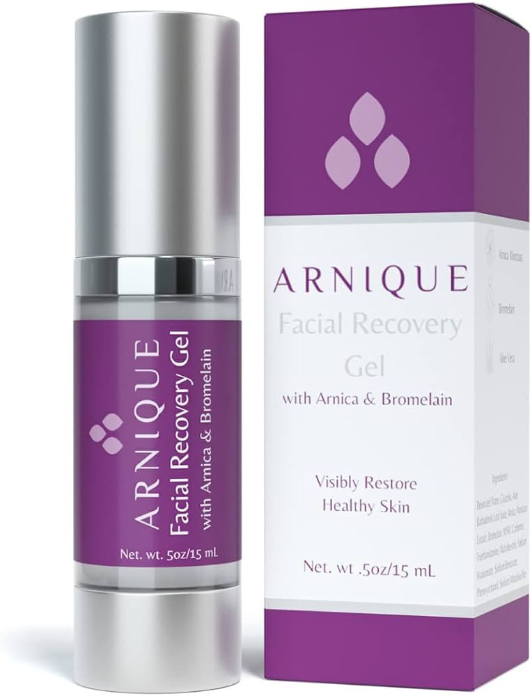 Arnique Facial Recovery Gel - Arnica Gel Cream for Face after Fillers & Cosmetic Treatments, Arni... | Amazon (US)