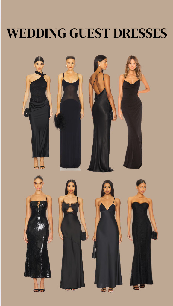 Black wedding guest dresses for every occasion   

 #LTKParties #LTKStyleTip #LTKWedding