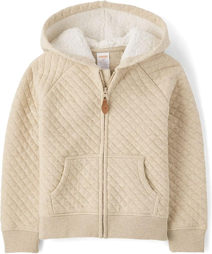 Gymboree,and Toddler Long Sleeve Zip Up Hoodie,H/T Straw,6 | Amazon (US)