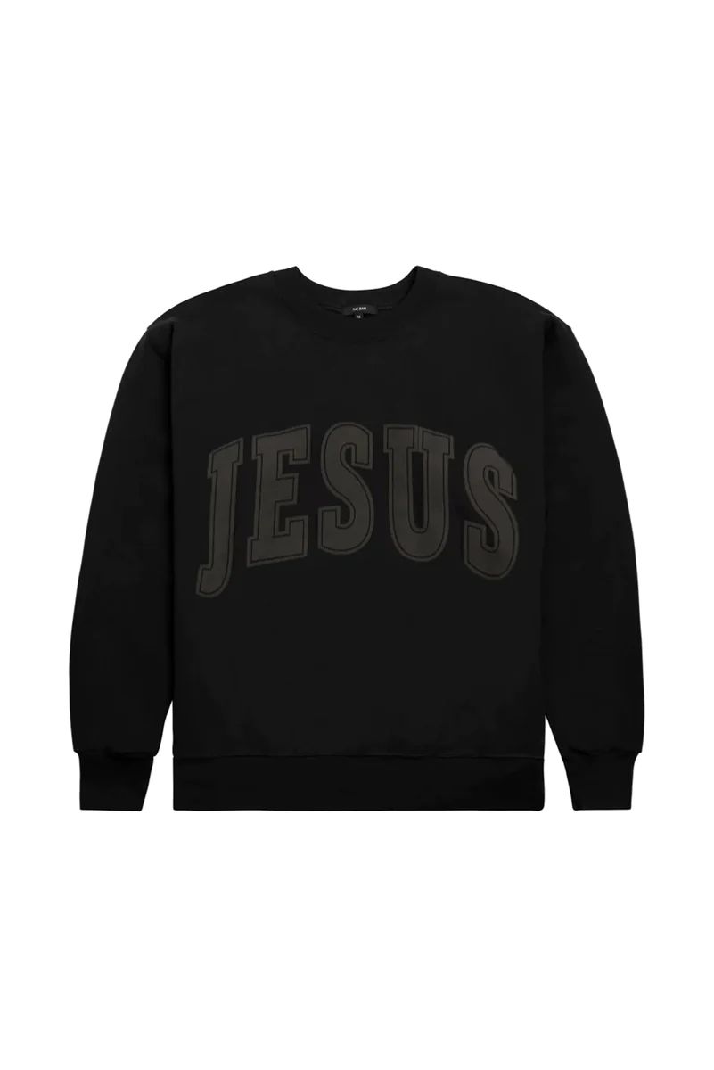 JESUS SWEATSHIRT BLACK | The Bar