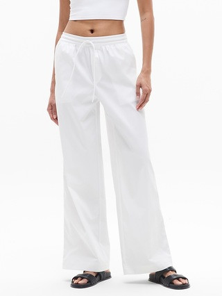 Drift Mid Rise Poplin Pant | Athleta