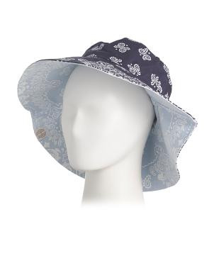 Bandana Printed Bucket Hat | TJ Maxx