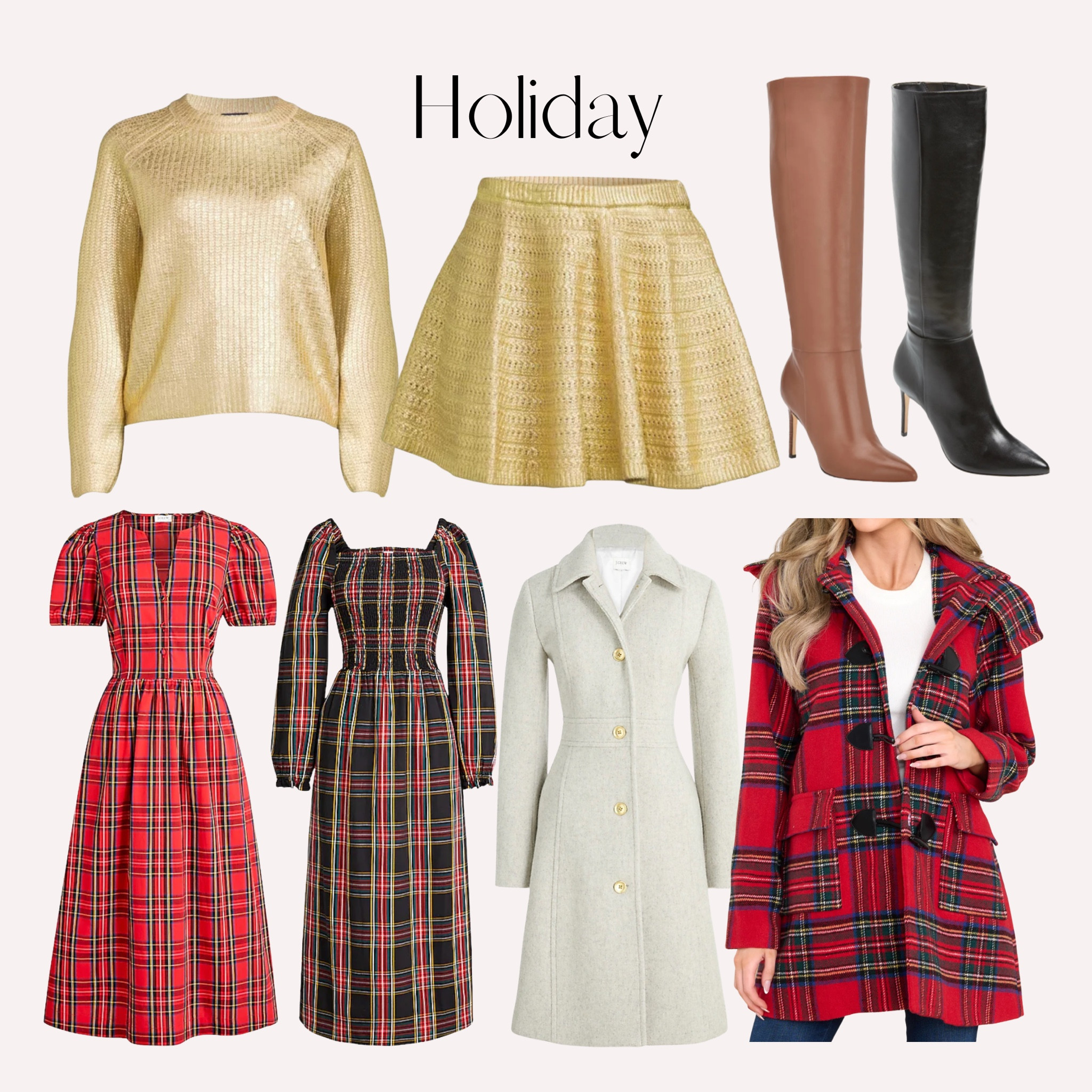 Holiday dress
Coat
Sweater dress 
Gifts for her 
Christmas 

#LTKSeasonal #LTKGiftGuide #LTKHoliday