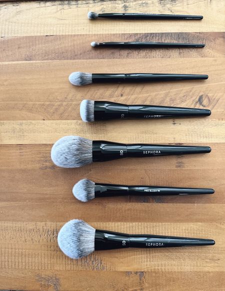 My go-to brushes 