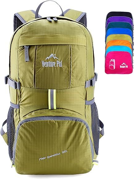 Venture Pal Lightweight Packable Durable Travel Hiking Backpack Daypack | Amazon (US)