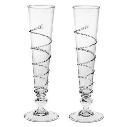 Juliska Amalia Pair of Flutes | Amazon (US)