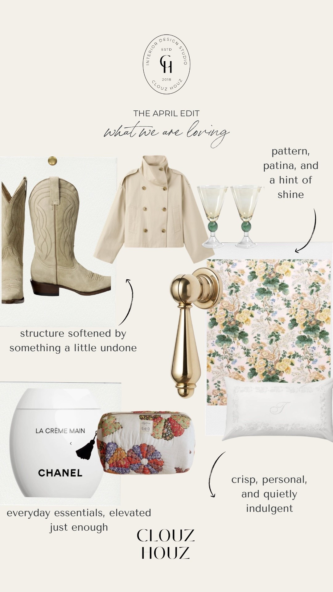 The April Edit:
These are she things I have & love, on my wishlist, and design details I love for both home and daily life!

#LTKSeasonal #LTKmomlife #LTKHome