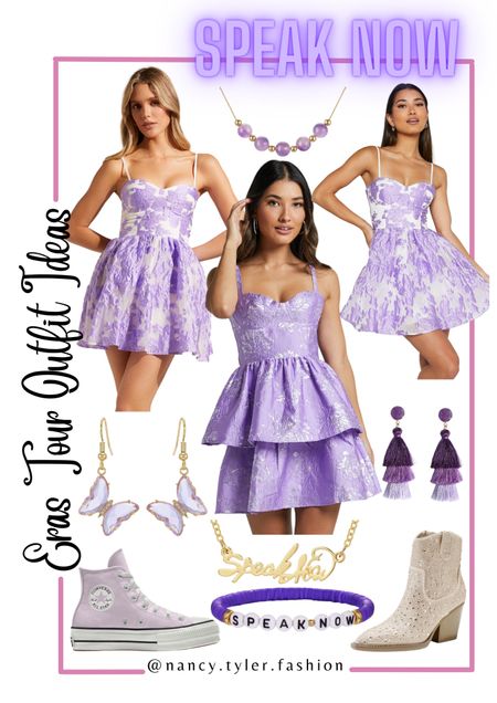 Speak Now Era Taylor Swift Eras Tour 2024 outfit ideas! 💜 I linked some other items to this post as well. 💟
#TaylorSwift #ErasTour #LoverTaylorSwift  #TaylorSwiftDebut Taylor Swift Eras Tour Ideas, Taylor Swift Lover Era, Taylor Swift 1989, Taylor Swift Movie, Taylor Swift Debut, Taylor Swift Fearless, Taylor Swift Speak Now, Taylor Swift Red, Taylor Swift reputation, Taylor Swift evermore, Taylor Swift folklore, Taylor Swift outfits, Taylor Swift Eras Tour outfit ideas, Taylor Swift Eras Tour inspo, Taylor Swift inspo, Taylor Swift Midnights, Taylor Swift Eras outfits  #TaylorSwiftSpeakNow #SpeakNow

#LTKFestival #LTKfindsunder100 #LTKparties