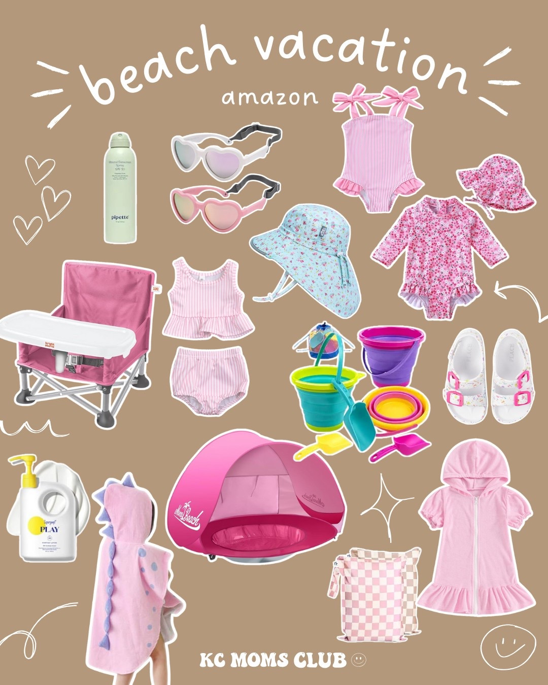 beach vacation or beach day with toddler girls and kids! 

#LTKTravel #LTKBaby #LTKKids