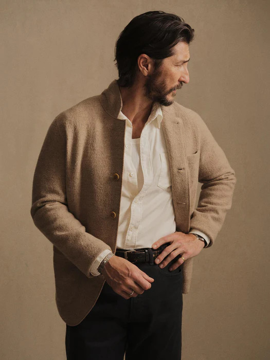 Driftwood Felted Chore Coat - Buck Mason- Modern American Classics | Buck Mason