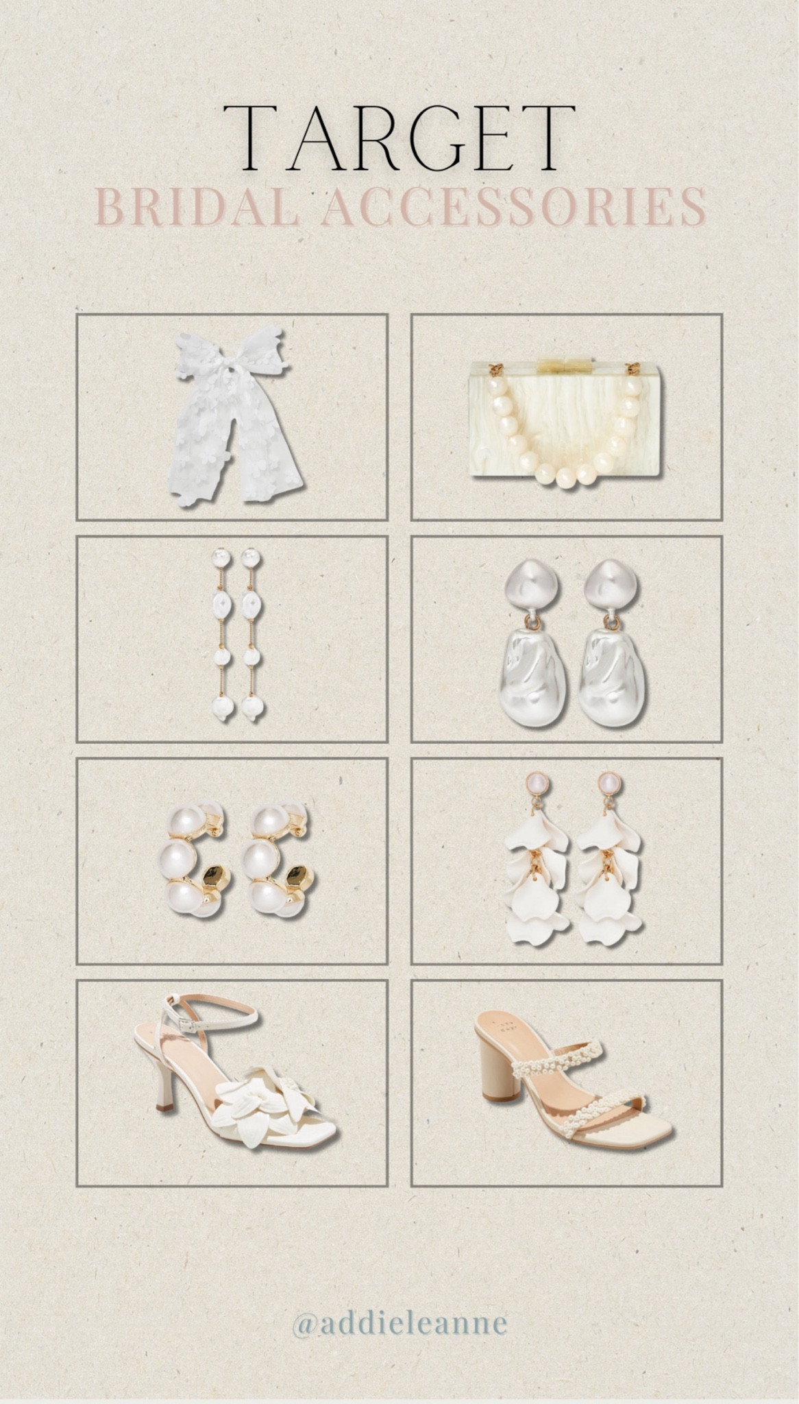 Here are some of my favorite bridal accessories from Target! These will be perfect for my summer wedding. 

White hair bow, pearl earrings

#LTKSeasonal #LTKstyletip #LTKwedding