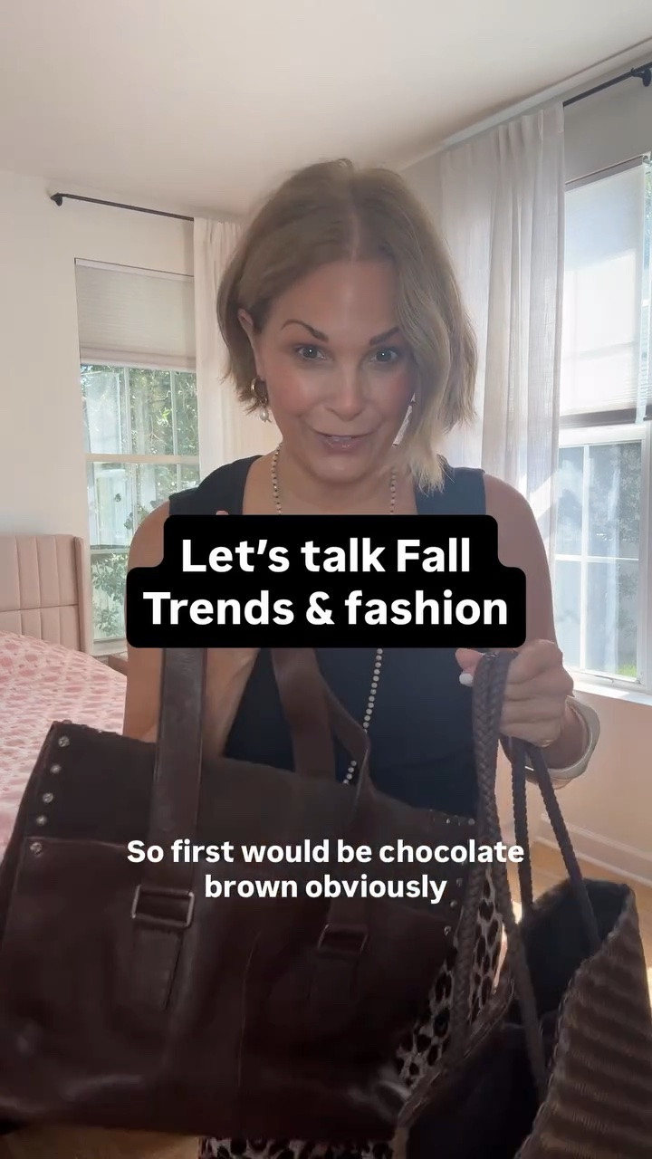 Let’s talk Fall trends and fashion I’m loving 🥰#falltrends #fallfashion #chocolatebrown
