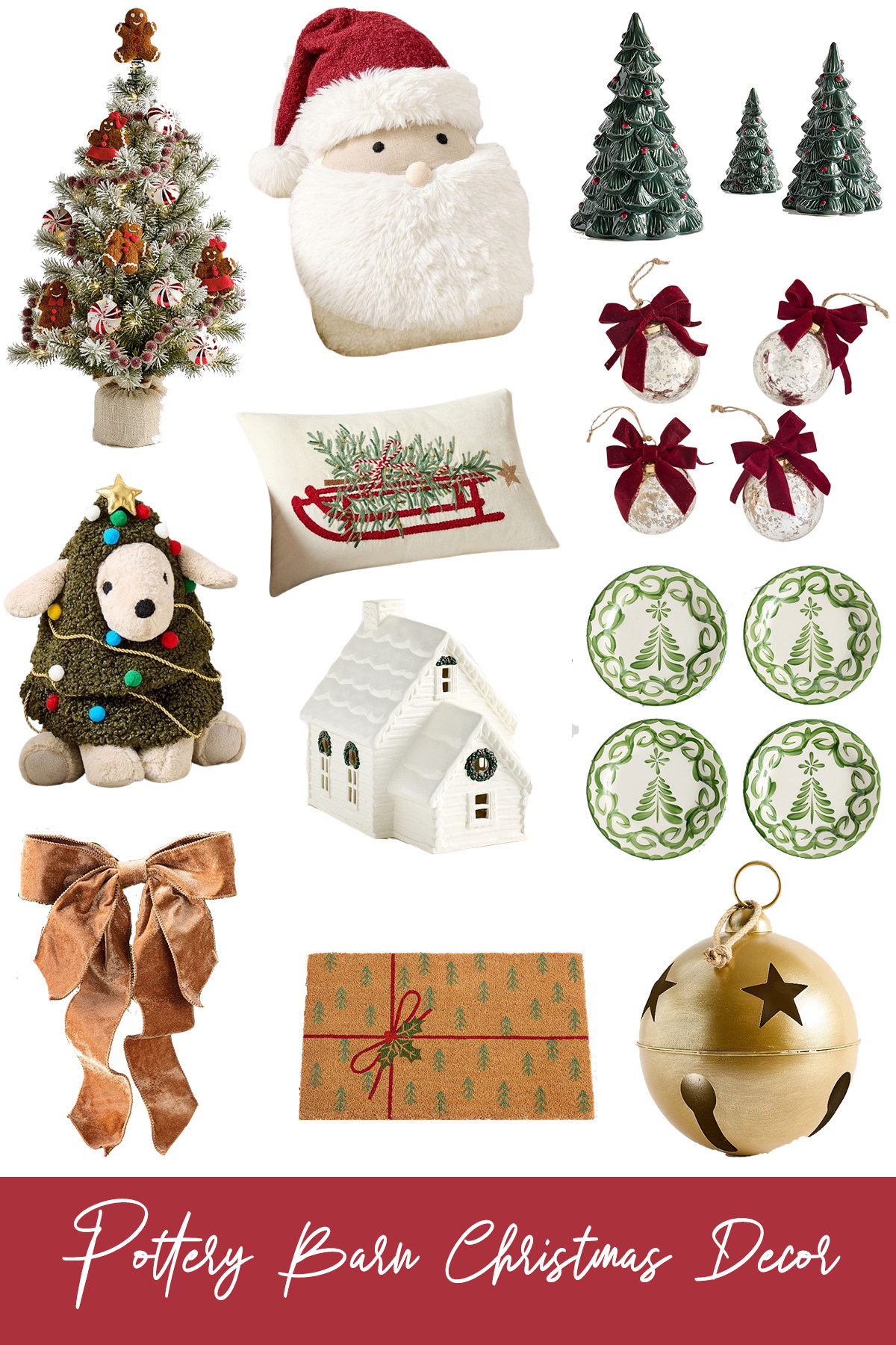 Pottery Barn Christmas Decor

If you want a Christmas look that is classic, cozy, and luxurious (or even are a fan of the 2025 trend of “Ralph Lauren Christmas”, Pottery Barn is for you. This styling is on-trend for 2025, with the return to nostalgia and timeless traditions. As always, they added a few new holiday pillows to the rotation, including a cheery Santa and adorable Christmas tree puppy. 

 #LTKHoliday #LTKSeasonal #LTKHome