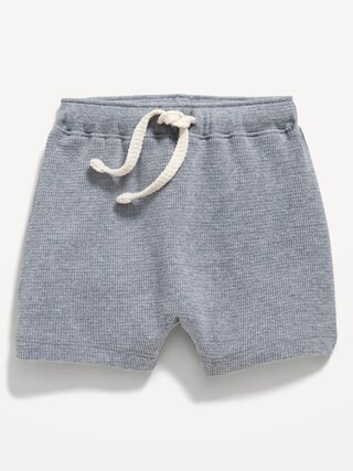 Unisex Thermal-Knit Pull-On Shorts for Baby | Old Navy (US)