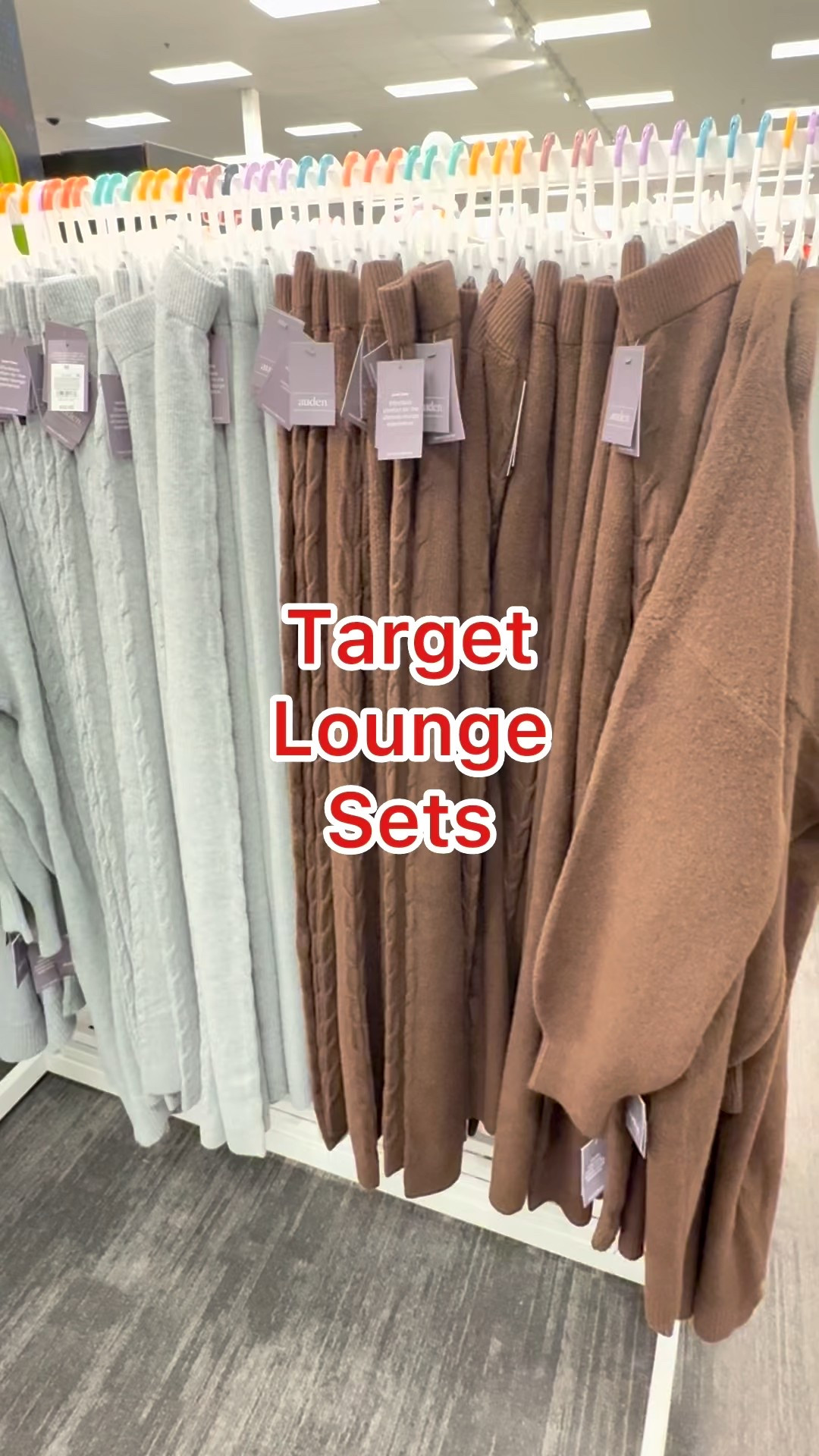Lounge sets!  Target - in a soft sweater material!  

#LTKFindsUnder50 #LTKGiftGuide