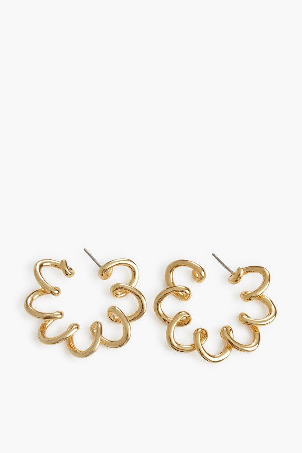 Gold Farrah Hoops | Tuckernuck (US)