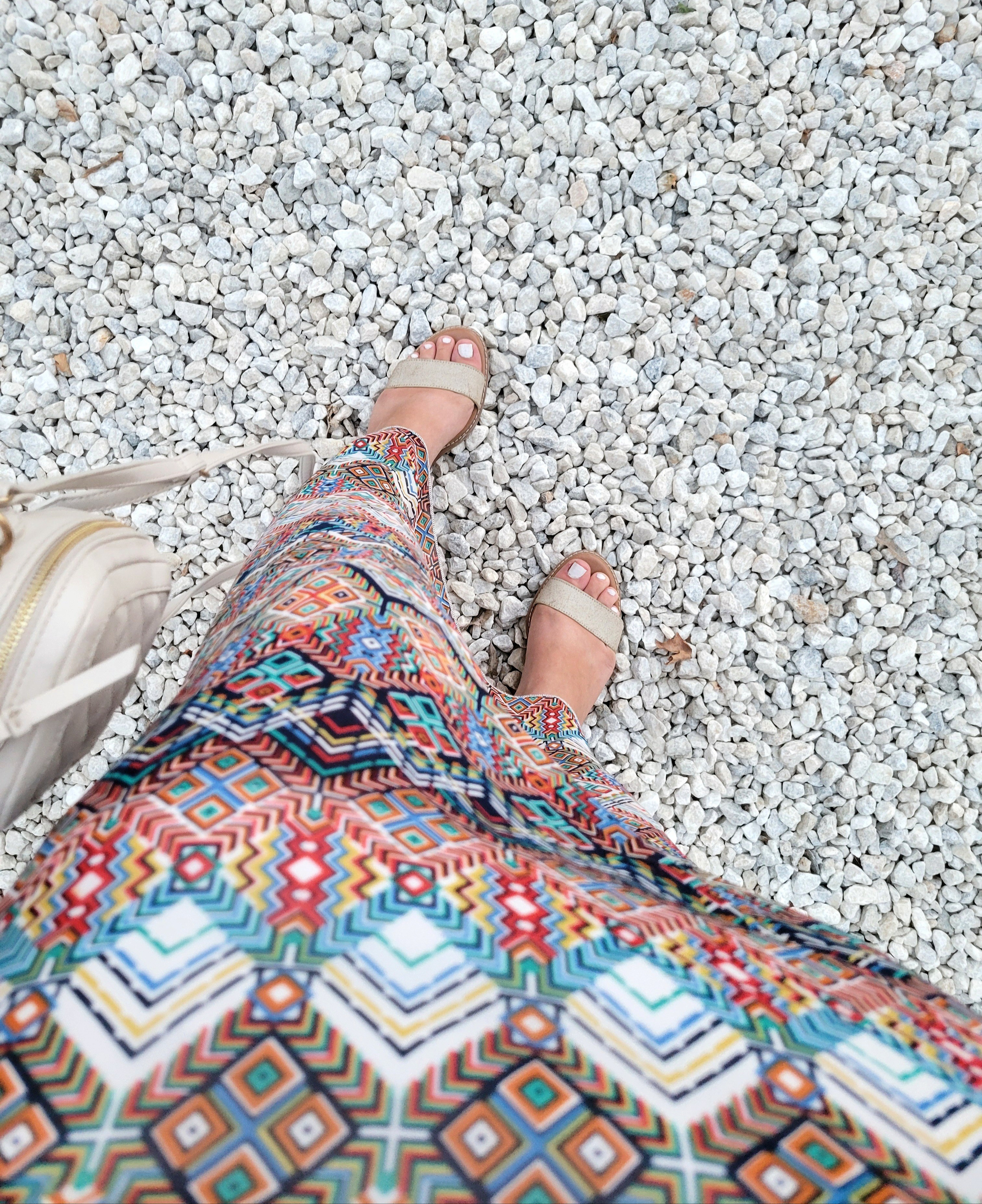 Zodiac llsa Block Heel Sandals paired with a spaghetti maxi pattern dress & my Time and Tru crossbody bag - my last minute wedding guest look bc I got the date wrong 🙃 (all sold out BUT I linked some really cute options 🩷) Every time I wear these heels I fall in love with them again.. they're literally my favorite 😍 They're personally the perfect height for me since I don't wear heels often lol & they don't hurt my feet! Definitely will be grabbing another color but which ones? PLUS they're all on sale rn 😍 Also can we talk how rocks & heels should be illegal together 😂 Remember get a price drop notification if you heart a post/save a product 😉 

✨️ P.S. if you follow, like, share, save, or shop my post.. thank you sooo much, I appreciate you! As always thanks sooo much for being here & shopping with me 🥹 

| wedding guest, wedding guest dress, wedding guest dresses, wedding guest shoes, wedding guest heels, heels, casual heels, formal heels, dress heels, heels for, date night, shoes, sandals, heels under $50, heels for work |

#LTKWedding #LTKxNSale #LTKSaleAlert #LTKShoeCrush #LTKFindsUnder50 

