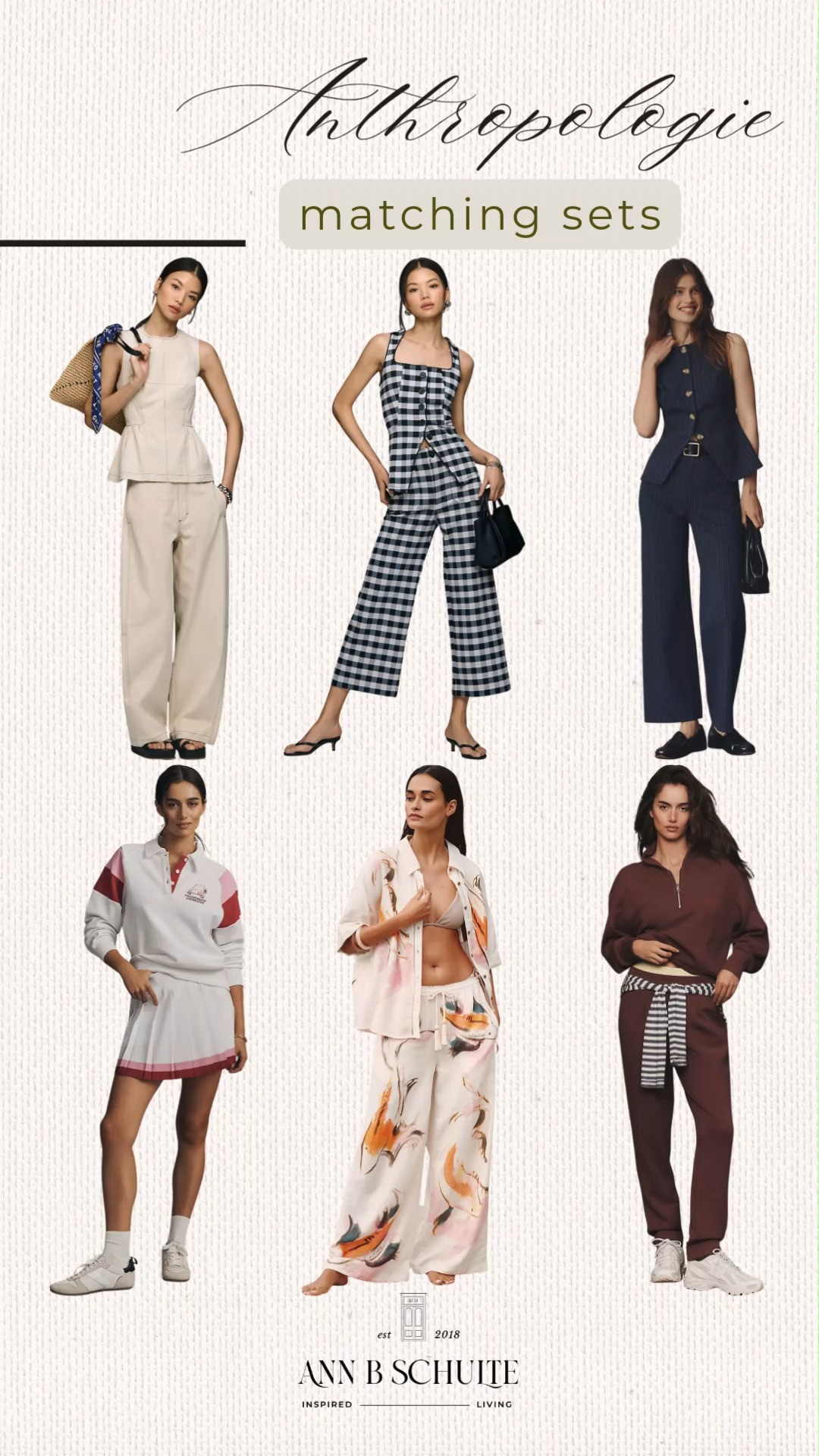 Anthropologie’s matching sets are giving peak put-together energy with zero effort required. It’s the kind of easy elegance we all want on repeat. 🌸🕊️👛

#AnthropologieStyle #MatchingSets #OOTDinspo #EffortlessChic #CozyStyle #EverydayOutfits #StyleInspo #SpringStyle #ChicLooks #FashionFavorites 

 #LTKootd