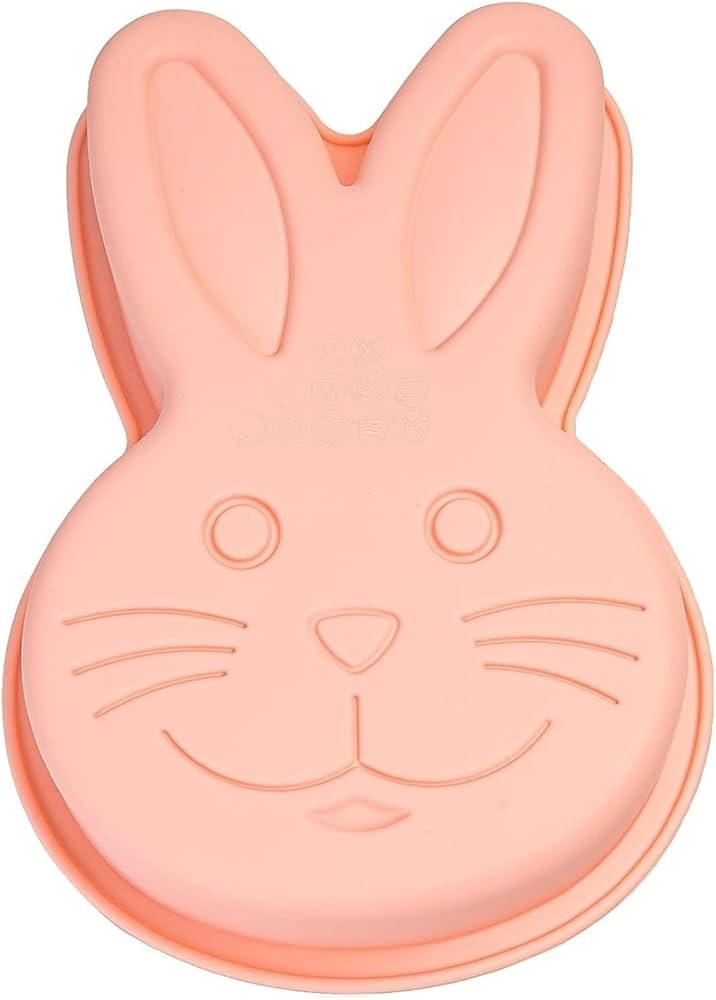 Silicone Bunny Cake Mold Baking Pan, Easter Bunny Shaped Cake Pan, Holiday Birthday Party Cake Ba... | Amazon (US)