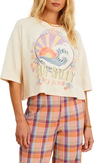 Billabong x The Salty Blonde Still Salty Crop Organic Cotton Graphic Tee | Nordstrom | Nordstrom