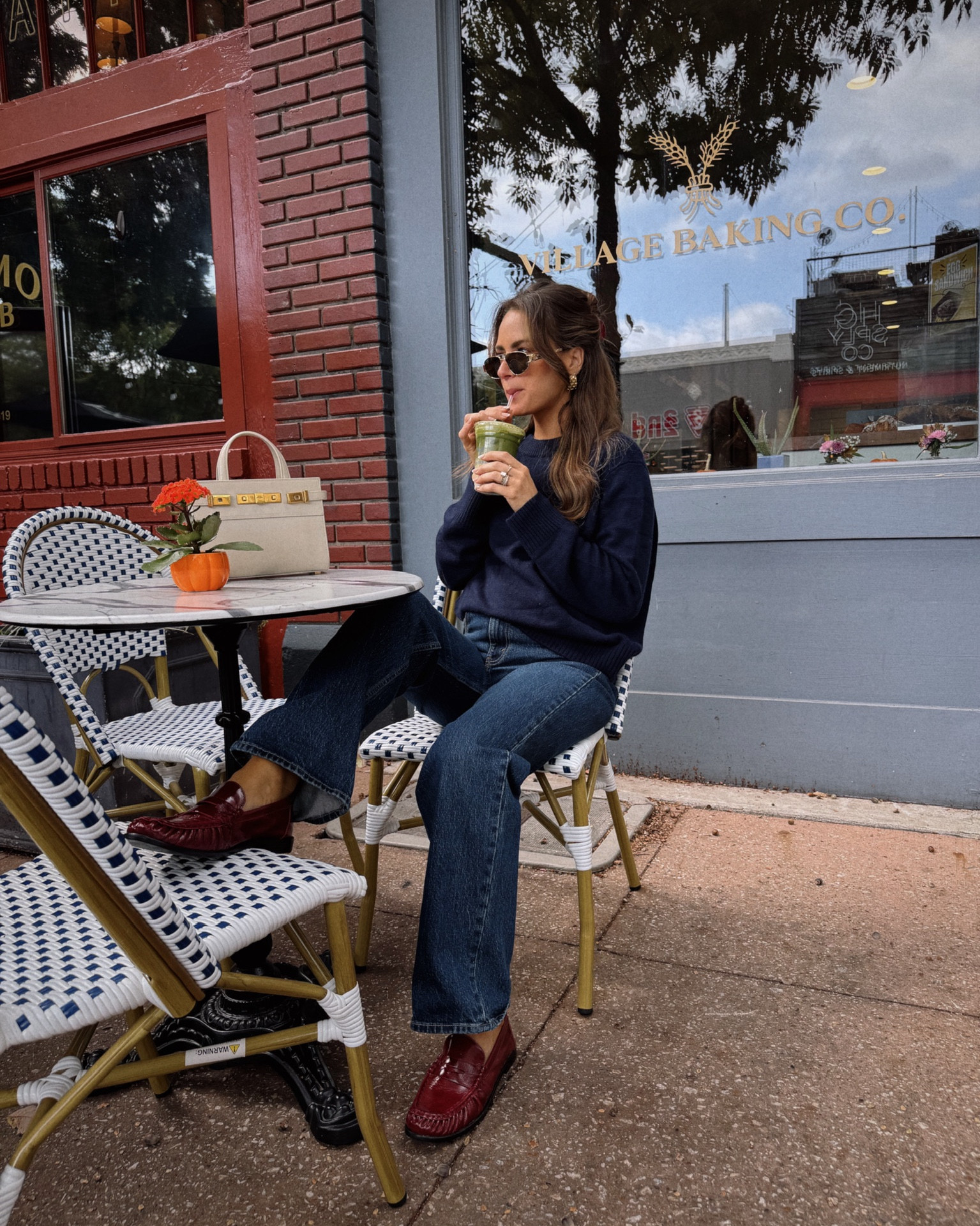 OOTD - grabbing a matcha and errands today. I'm seriously so obsessed with this sweater 😍 now have it in two colors and might need to grab another



#LTKStyleTip #LTKShoeCrush #LTKItBag